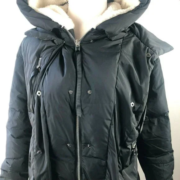 Orolay Women's Thickened Down Jacket Puffy Black Puffer Women's Plus Size 4X - Picture 5 of 12